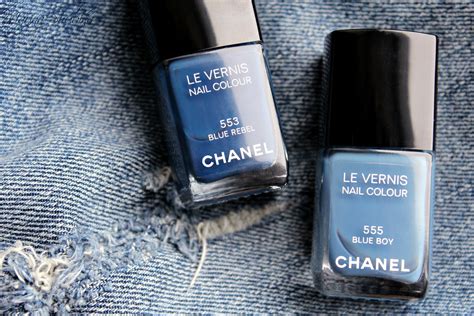 Chanel Le Vernis Nail Colour, No.555, Blue Boy, 13 ml